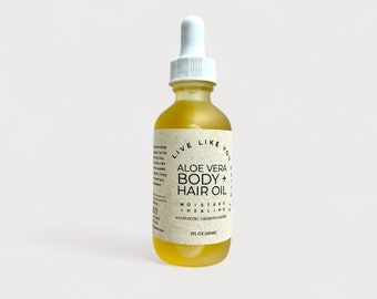 Aloe Vera Hair + Body Oil