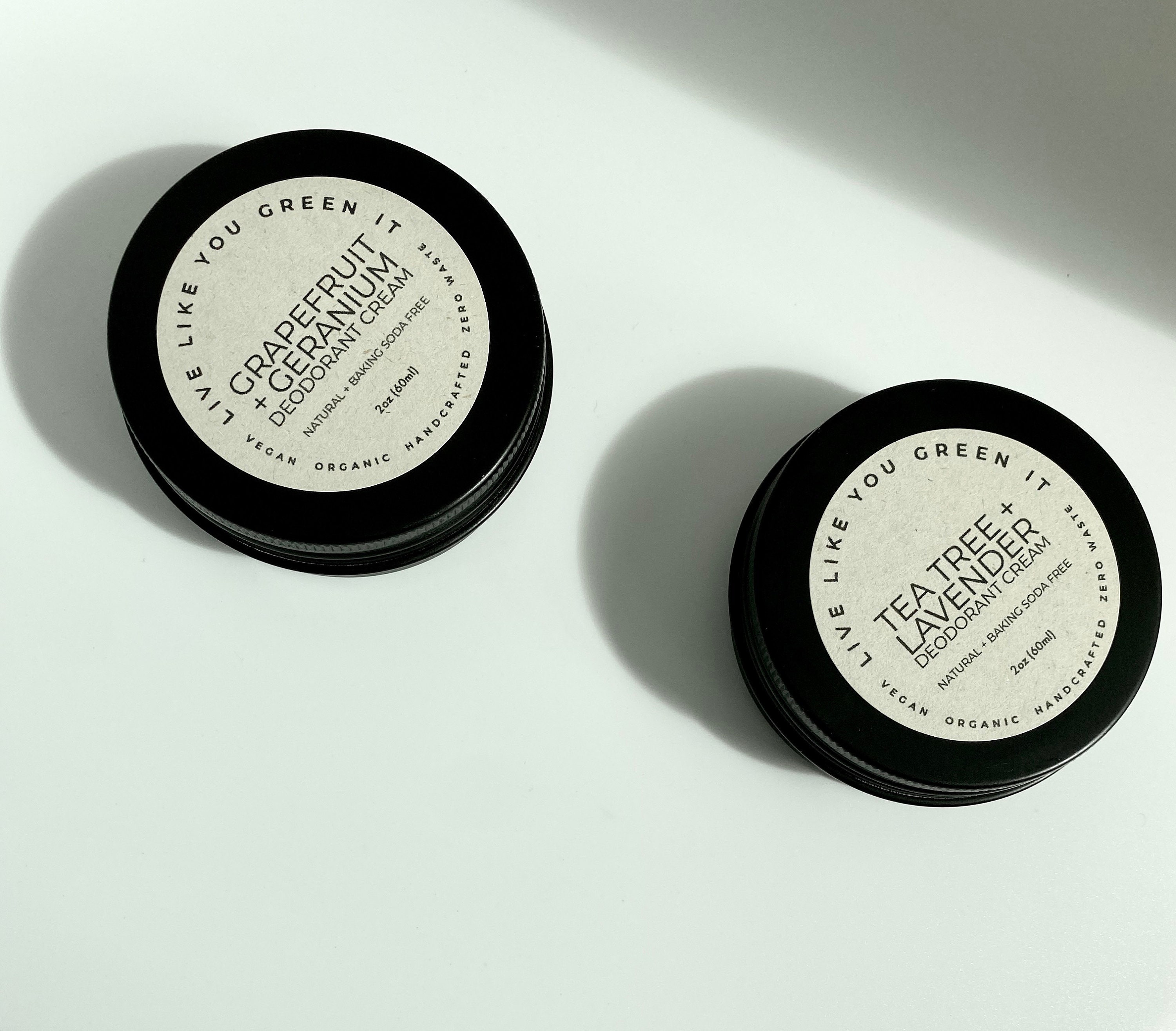 Natural Aluminum Free Deodorant Tea Tree Lavender Best Etsy