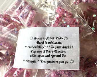 Unicorn Glitter Pills