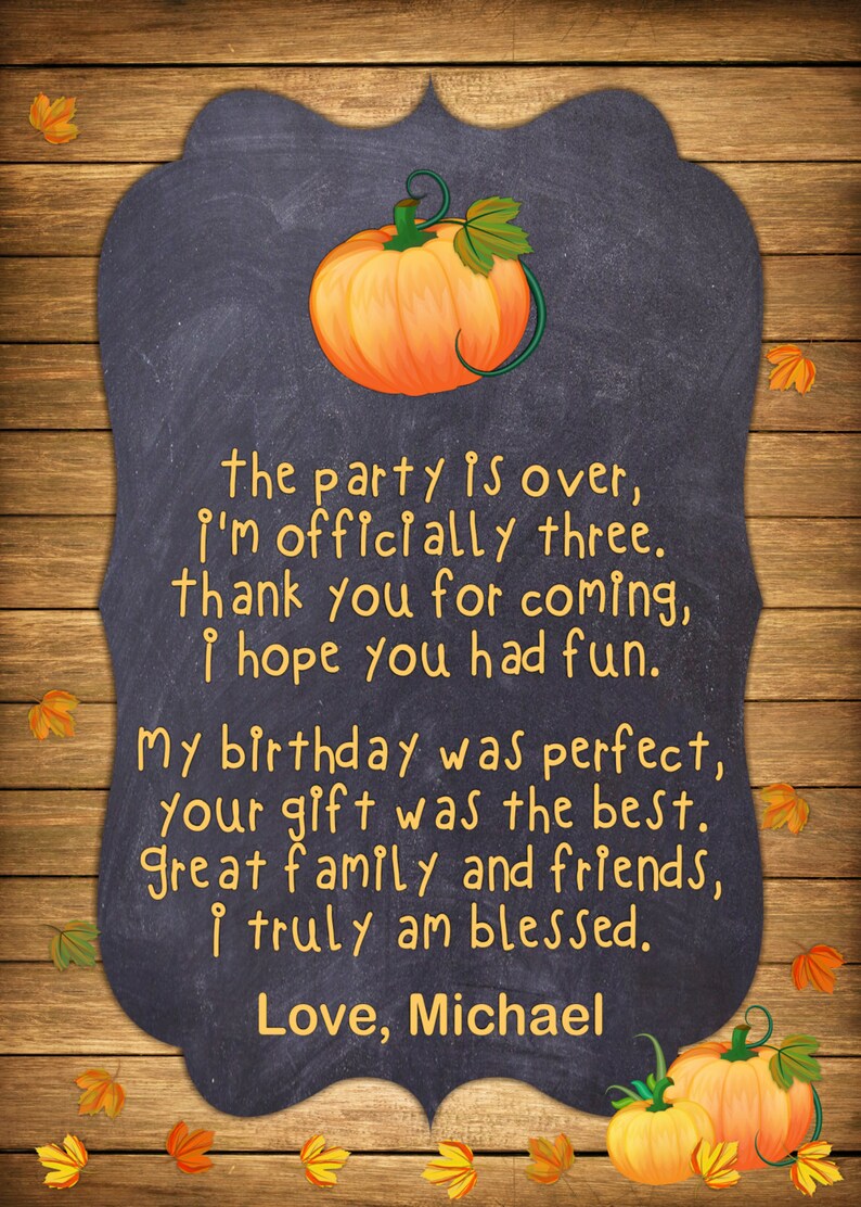PUMPKIN INVITATION Pumpkin Patch Birthday Invitation Fall | Etsy