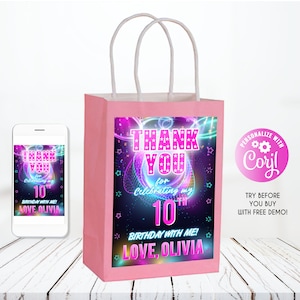 Bag Label, Gift Bag Label, JPG Personalized Labels, Gift Bag, Label Gift Bag, Gift bag label, Treat bag label, Favor bag