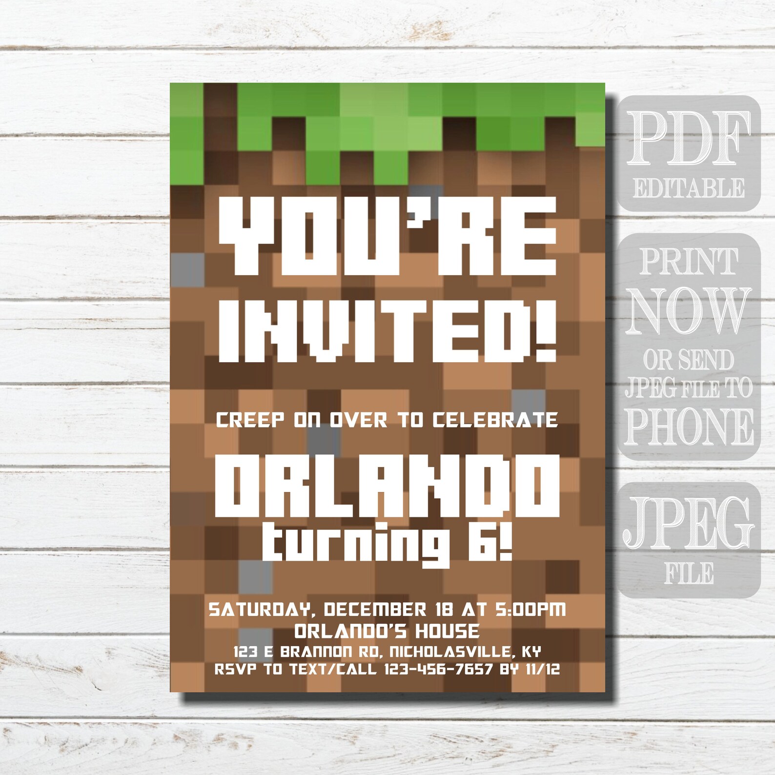 video-game-party-invitations-game-invitation-game-etsy