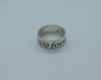 friends forever james avery ring