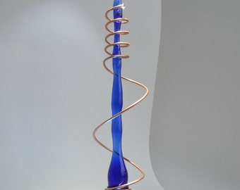 Kleine Wolke - handgemachte Glas Kunstwerk