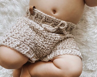 Baby shorts pattern - Crochet shorts pattern - Boys shorts pattern - Girls shorts pattern - Crochet baby shorts - Crochet patterns - 0-24m