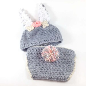 Hasen Häkelanleitung - Babymütze gehäkelt - Baby Häkelanleitung - Gehäkelte Babymütze - Osterhasenmütze - Häkelmütze für Neugeborene