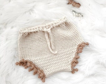 Bloomer pattern ONLY - Baby bloomer pattern - crochet girl shorts pattern - Baby crochet patterns - Crochet shorts infant - Beginner crochet