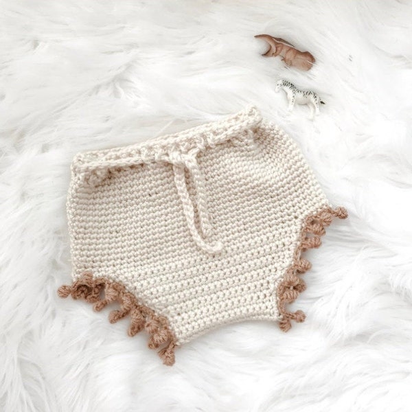 Bloomer pattern ONLY - Baby bloomer pattern - crochet girl shorts pattern - Baby crochet patterns - Crochet shorts infant - Beginner crochet