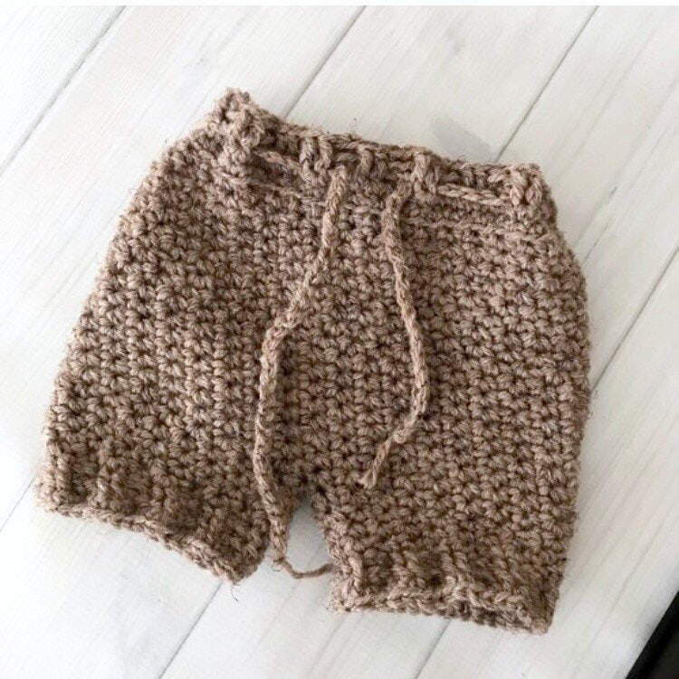 Baby boy crochet shorts Crochet baby shorts Crochet baby Etsy