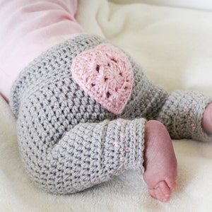 Crochet baby pants Crochet pattern baby Baby pants crochet pattern 6-12m image 1