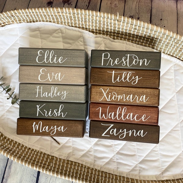 Name Block for Willow Milestone Sets