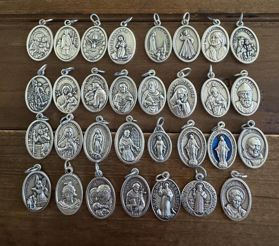 Add-on Devotional Medal, add-on to your Rosary & Bracelet Saints Medals