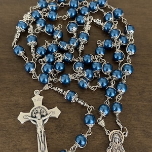 unbreakable rosary, Sacred Heart of Jesus Catholic Rosary — handmade