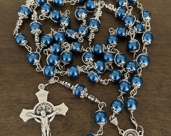unbreakable rosary, Sacred Heart of Jesus Catholic Rosary — handmade