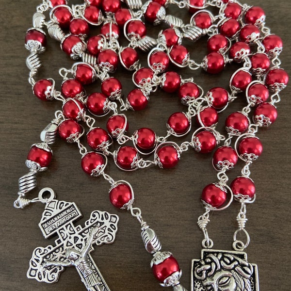 Chaplet Of The Precious Blood Of Jesus Etsy