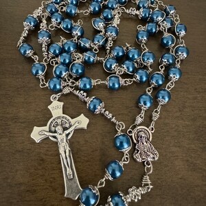 Unbreakable Rosary, Sacred Heart of Jesus Catholic Rosary — Handmade - Etsy
