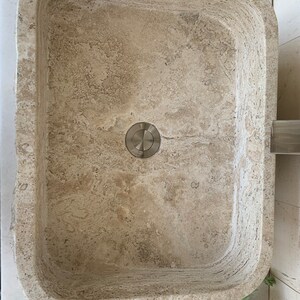 Shades Of Stone Rectangle Bathroom Vanity Sink Above Counter Vessel Undercounter Apron Front Farmhouse Installation Styles 100 Handcarved Free Matching