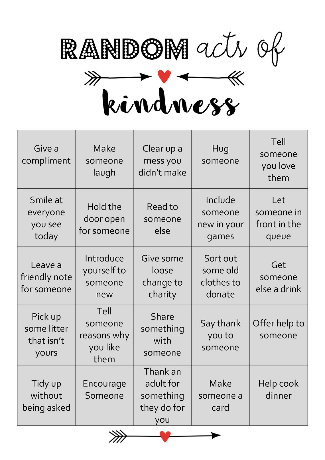 Random Acts Of Kindness Poster Kindness Quote Print Etsy random-acts-of-kindness-poster-kindness-quote-print-etsy