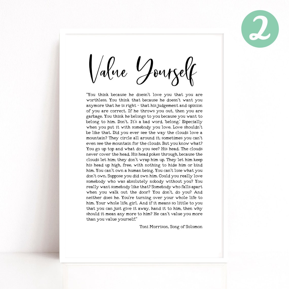 Custom Quote Print Book Extract Print Bespoke Quote Any Etsy UK