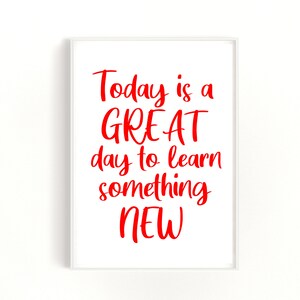 Set of 6 Classroom Quote Prints, Special Education Posters, Teaching ...