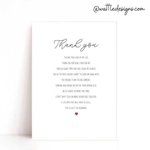 Custom Print On Canvas, Cotton Anniversary Personalised Gift, Any Text Here
