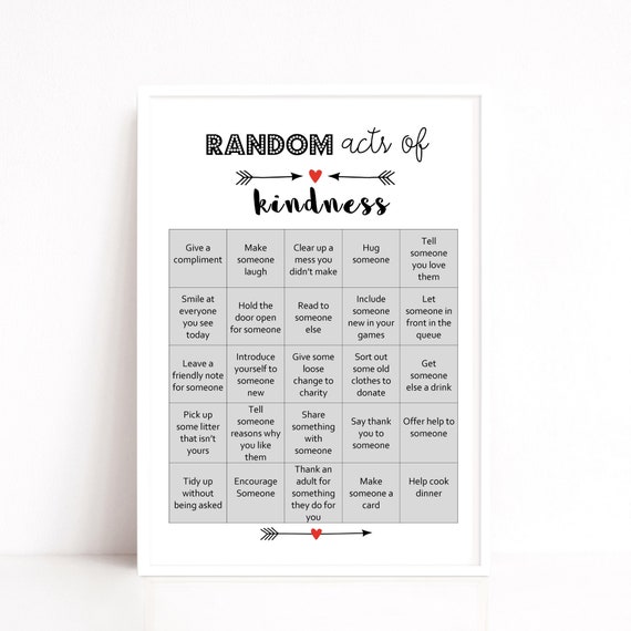 Random Acts of Kindness Print
