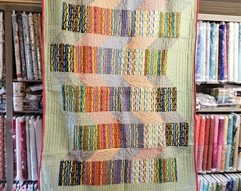 Zip Zip Zing Handmade Quilt