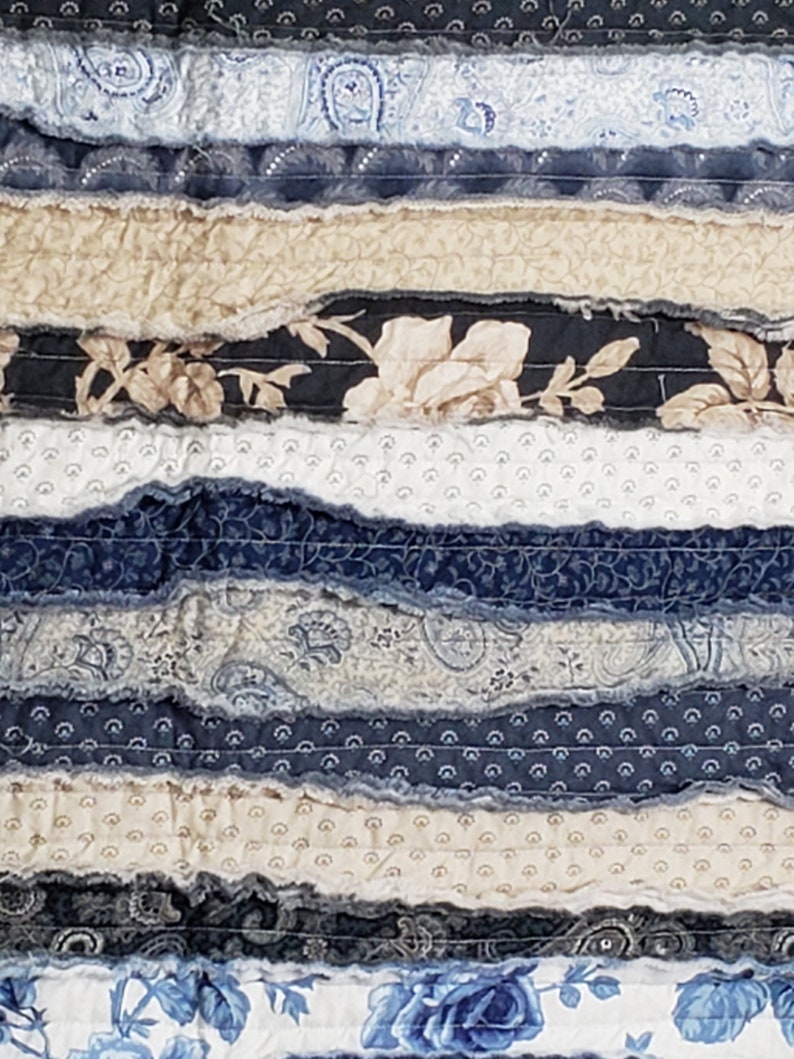 Regency Raggy Quilt - Etsy