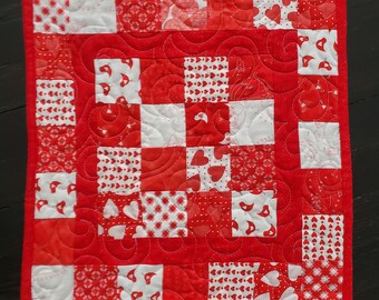 Valentine Charm Mini Quilt