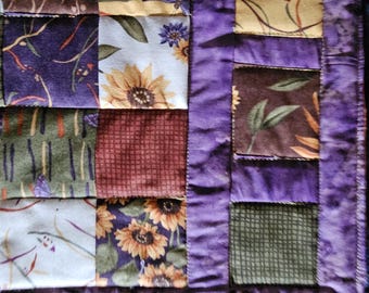 Autumn Sunflower Mini Quilt