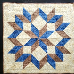 Carpenter’s Star Quilted Wall hanging