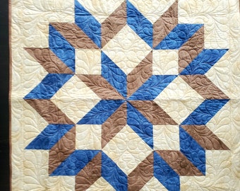Carpenter’s Star Quilted Wall hanging