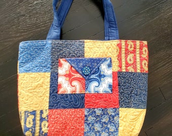 Patriotic Charm Party Tote