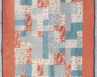 Mighty Machines Flannel Quilt