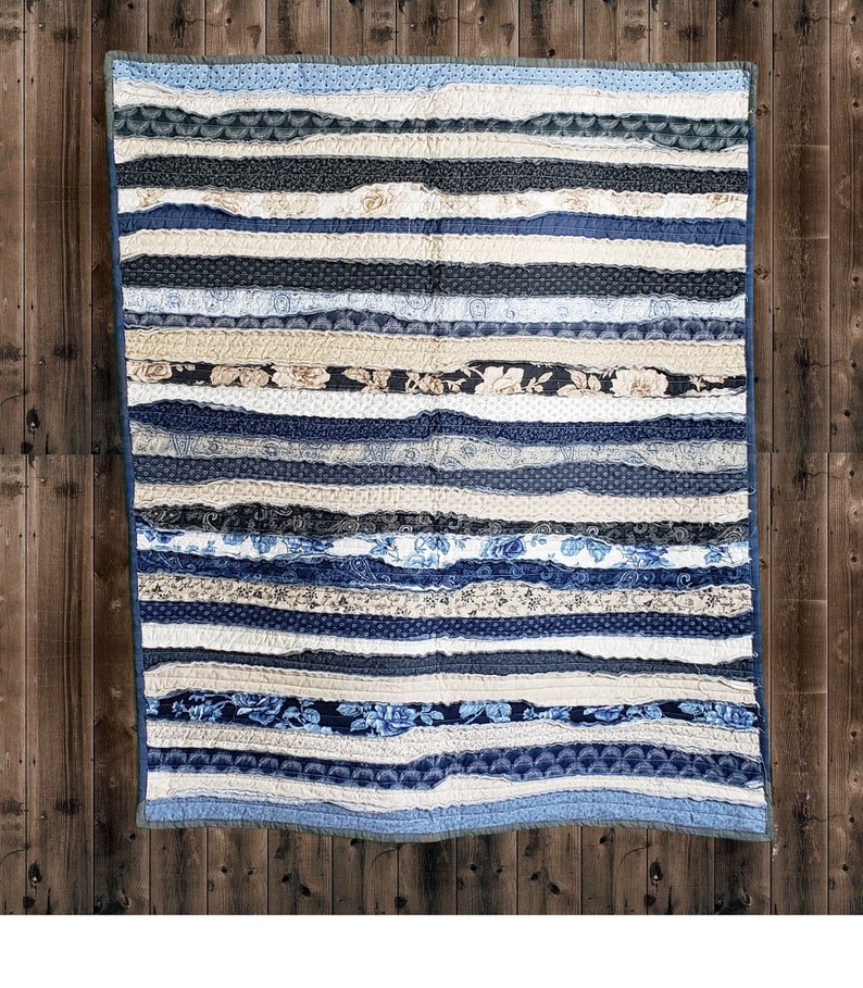 Regency Raggy Quilt - Etsy