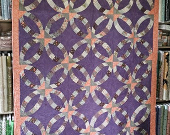 Metro Rings Handmade Quilt