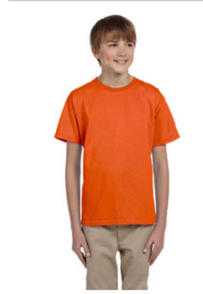 Unisex Gildan Youth Ultra Cotton\u00ae 6 oz T-Shirt short sleeve