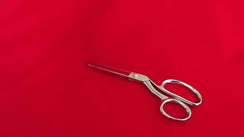 REMNANT Royal Red Cotton Denim