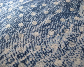 COTTON - Polka Dot Chambray Print