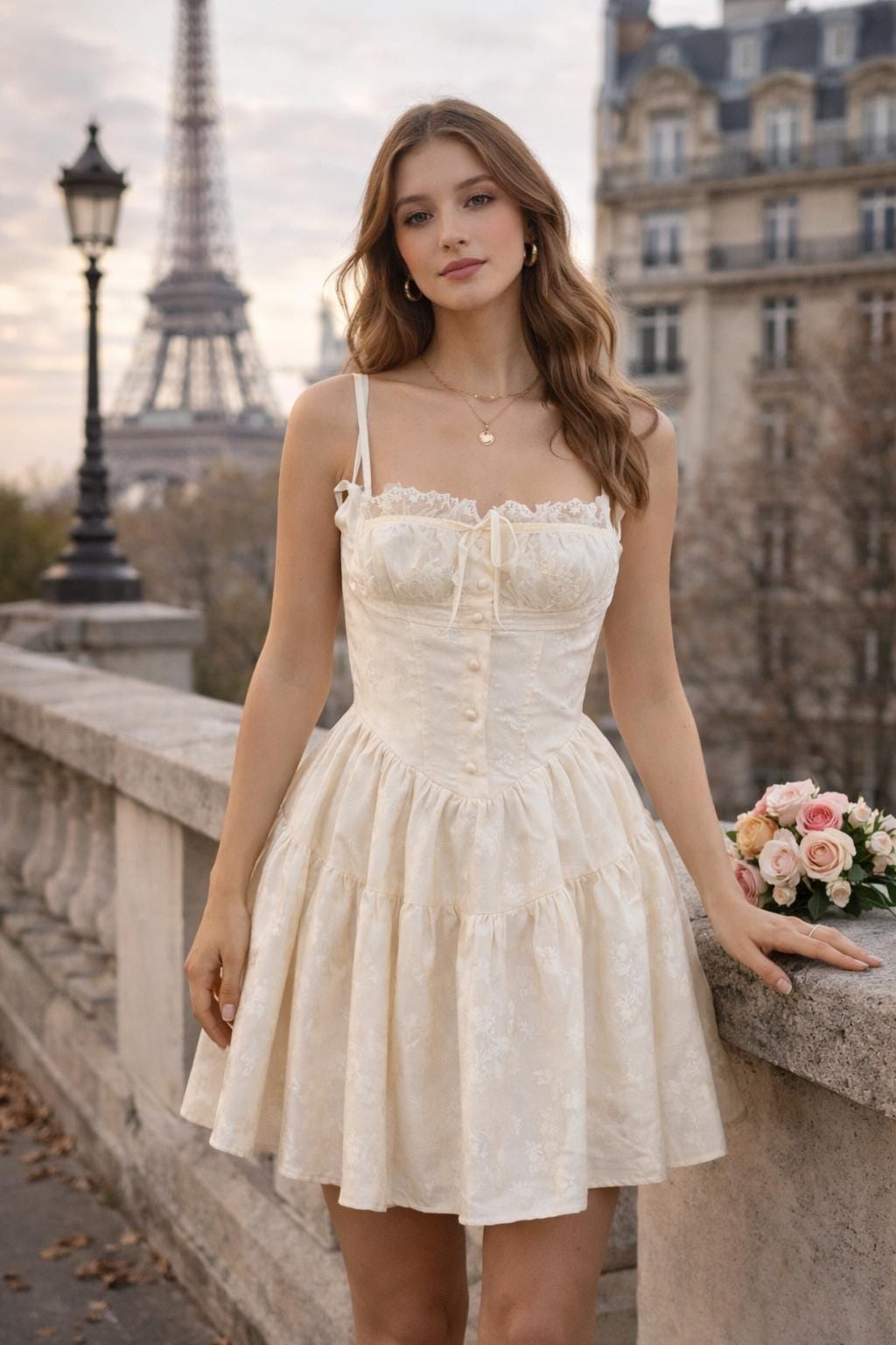 Corset Dress Mini Ivory - Etsy