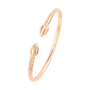 Großer 14k Gelbgold Armreif Manschette Karibik Westindische Damenmode Neu mit Etikett verpackt zum Verschenken