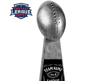 Fantasy Football Trophy - 15 inch -  Personalized - Fantasy Football winner - Custom - Football Trophy