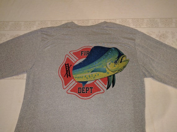 Fishing Firefighter Shirt UPF-30 Long Sleeve 