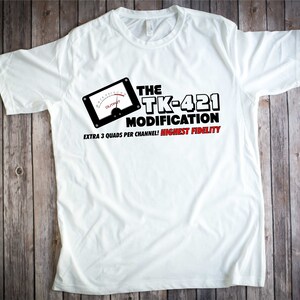 Boogie Nights TK421 Modification Retro T-shirt TK-421 Don Cheadle Dirk Diggler