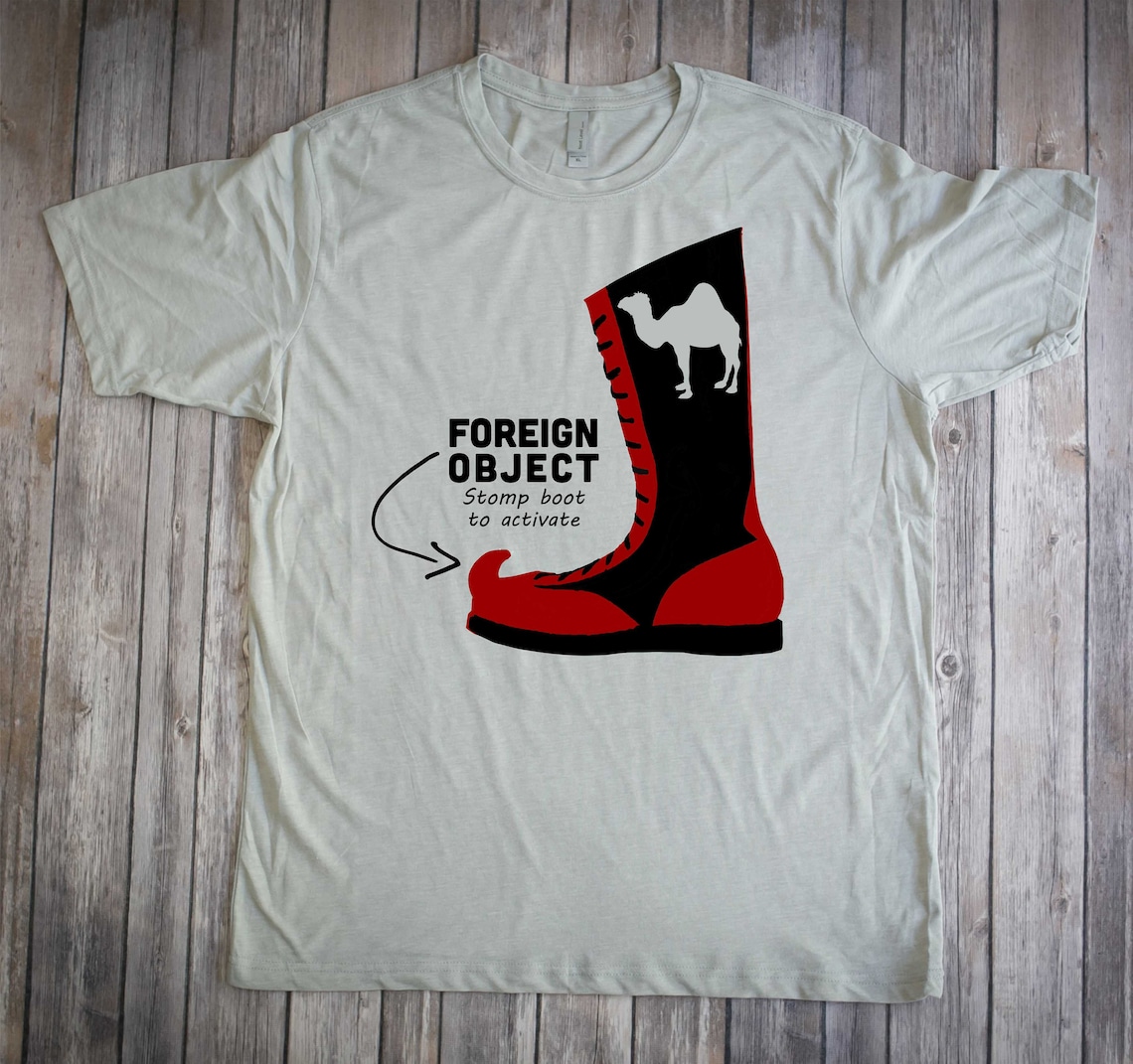Iron Sheik Boot Wrestling Pro Wrestling Foreign Object Etsy Canada
