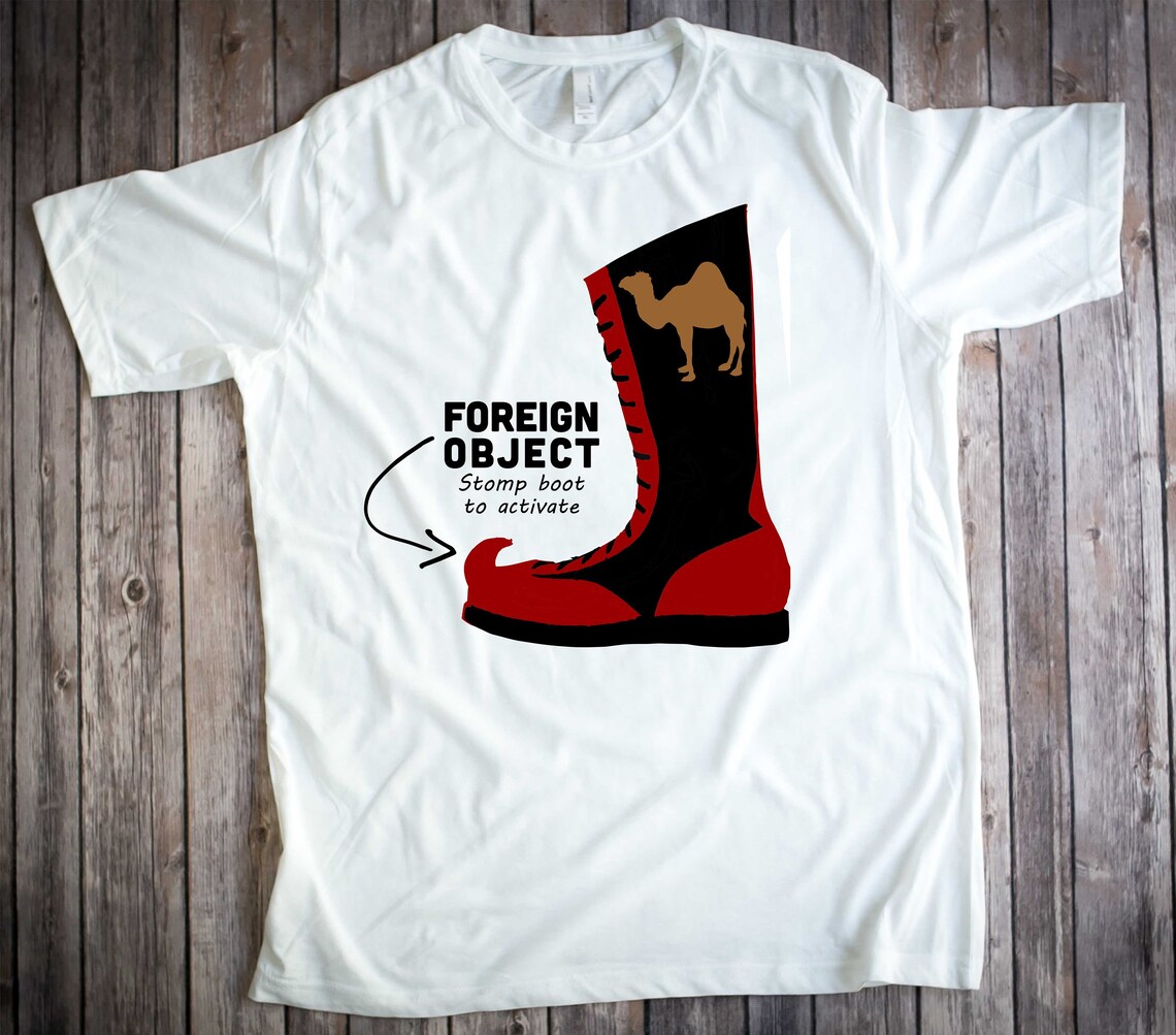 Iron Sheik Boot Wrestling Pro Wrestling Foreign Object Etsy