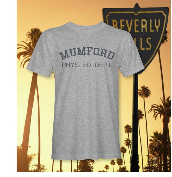 Mumford Phys Ed Dept T-Shirt | Cool 80s Tee Mumford Phys Ed Dept T-Shirt | Cool 80s Tee