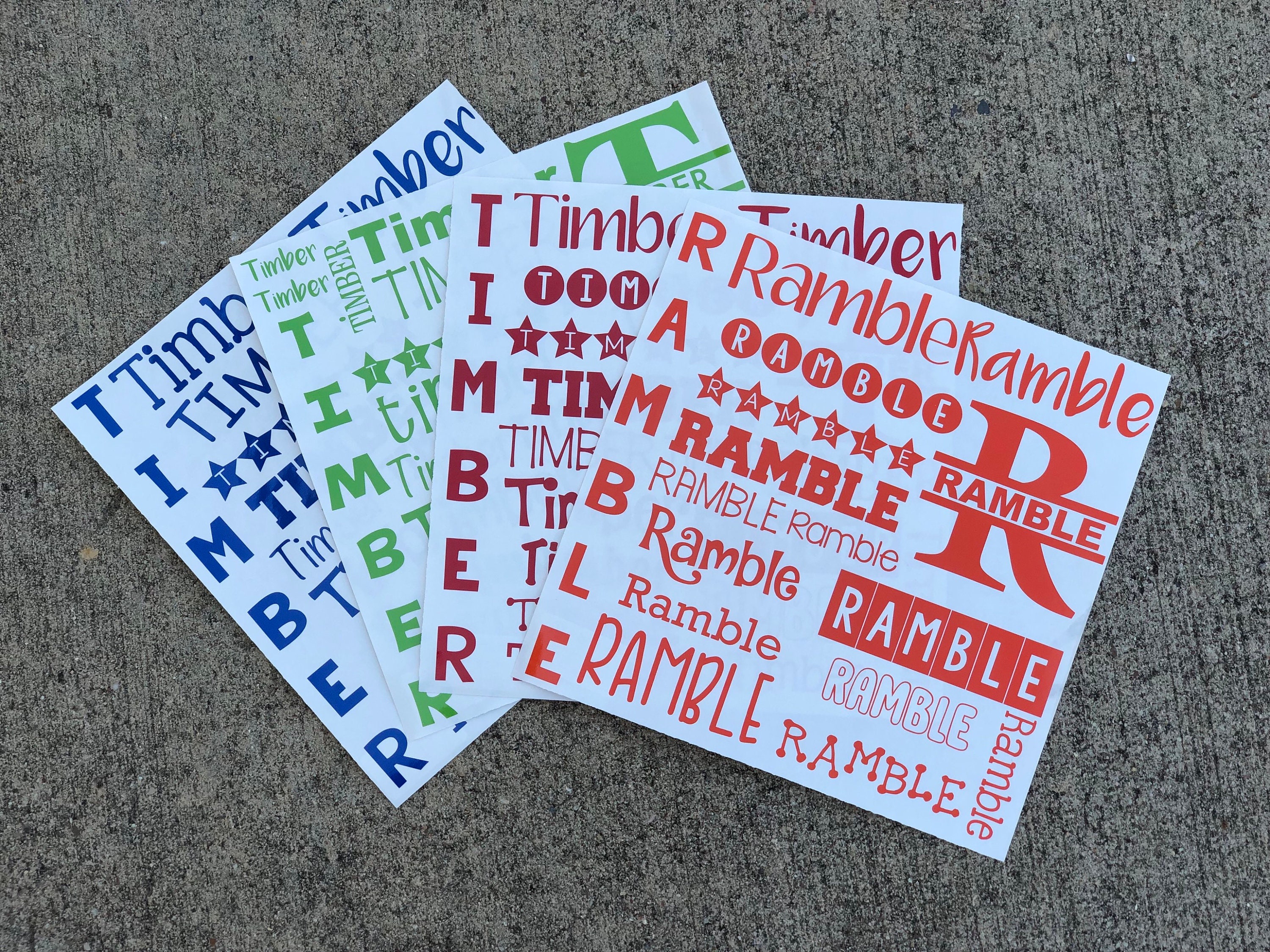 Name Label Sheet Personalized Vinyl Name Sticker Sheet Back to Etsy