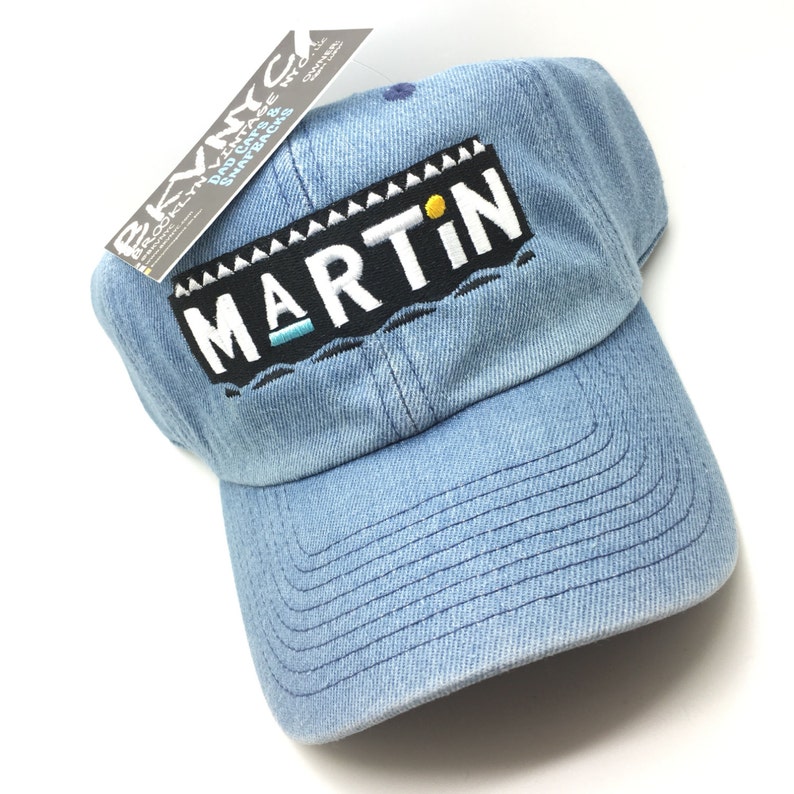 Denim Martin Show Dad Cap Hat Rare Exclusive Etsy
