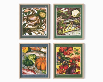 Prints - Seasonality of Food